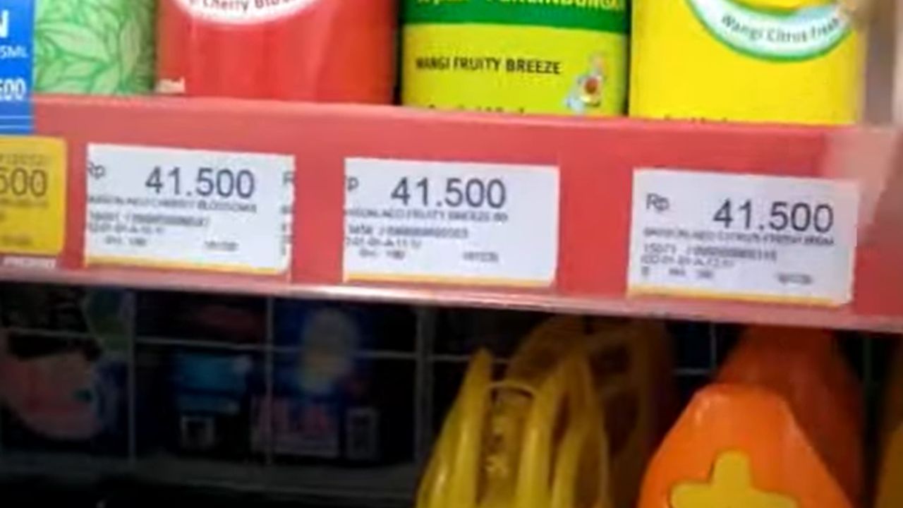 Fungsi dan Jenis dari Price Tag / Label Harga di Indomaret & Alfamart